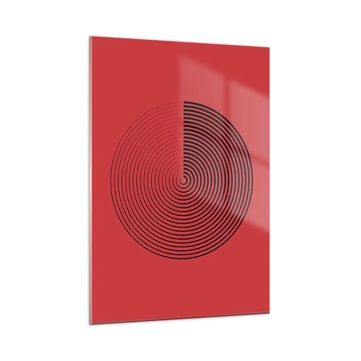 Üveg kép - Körkörös mozgás - 50x70 cm