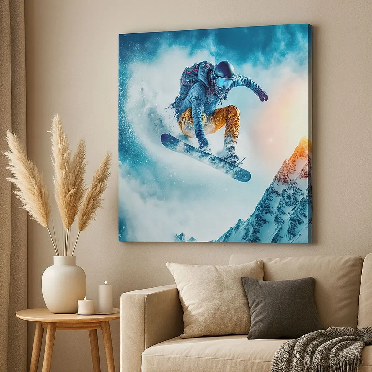 Vászonkép - Extrém érzelmek - 30x30 cm