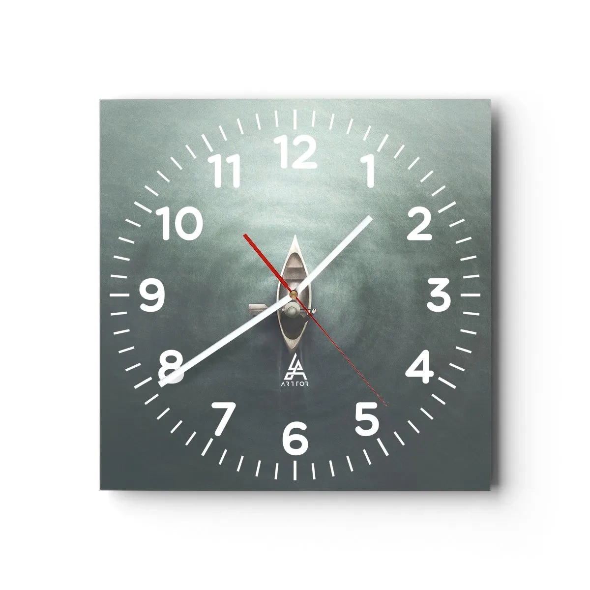 Falióra, Óra - Egy holdfényes tavon át - 30x30 cm