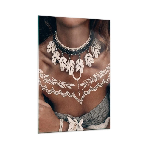 Üveg kép - Talizmánok, a nőiesség rituáléi - 80x120 cm