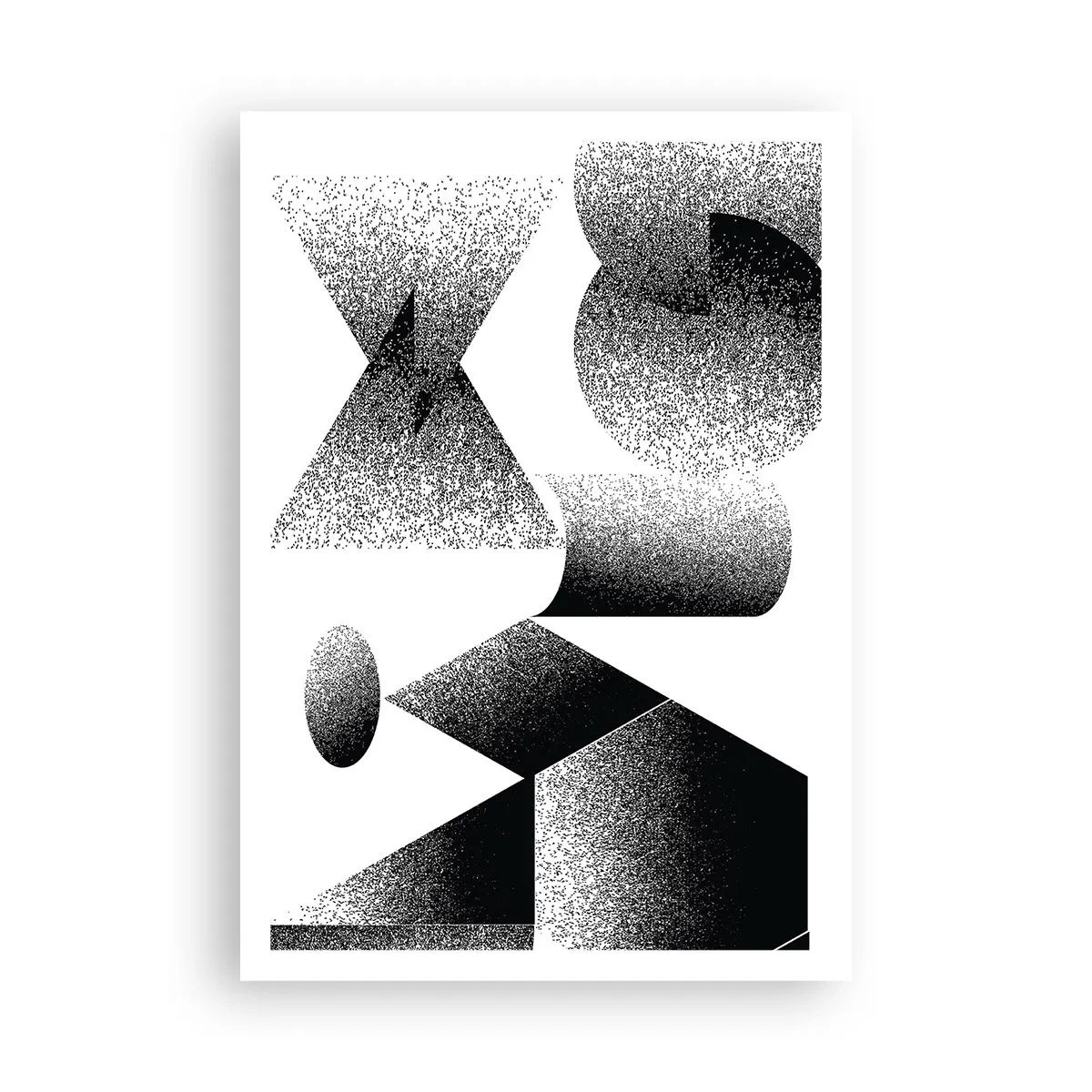 Poszter - Szögek és oválisok - 70x100 cm