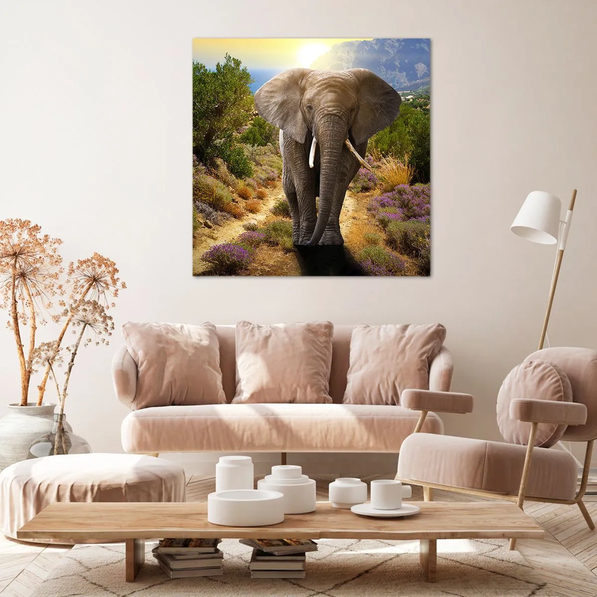 Vászonkép - Így nézett ki Eden - 70x70 cm