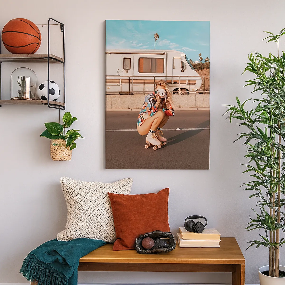 Vászonkép - Mosolyt kérek! - 50x70 cm