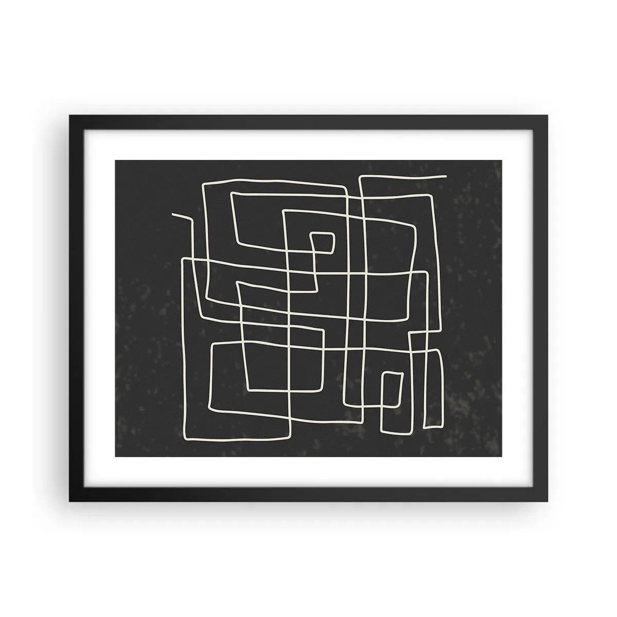 Poszter fehér keretben - Nem olyan egyszerű - 50x40 cm