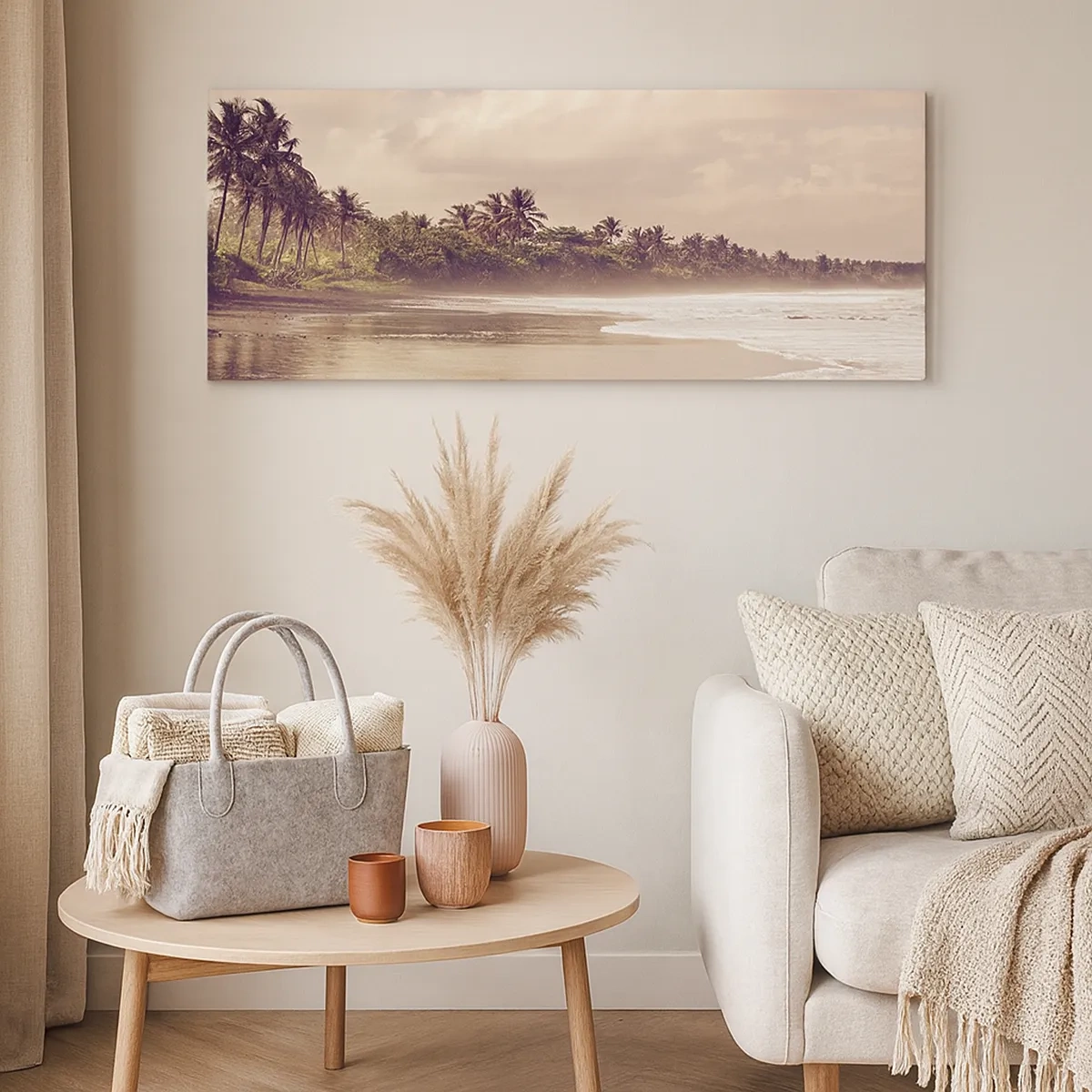 Vászonkép - A hullámok simogatása - 30x30 cm