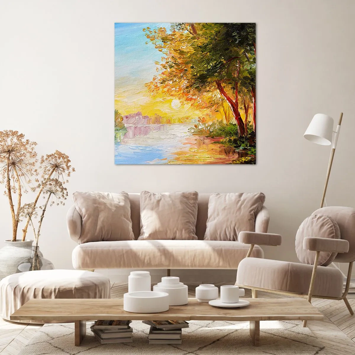Vászonkép - Et in Arcadia ego - 60x60 cm