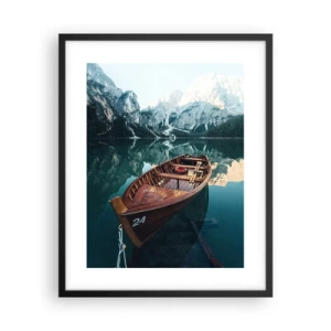 Poszter fehér keretben - Üvegre festve - 40x50 cm