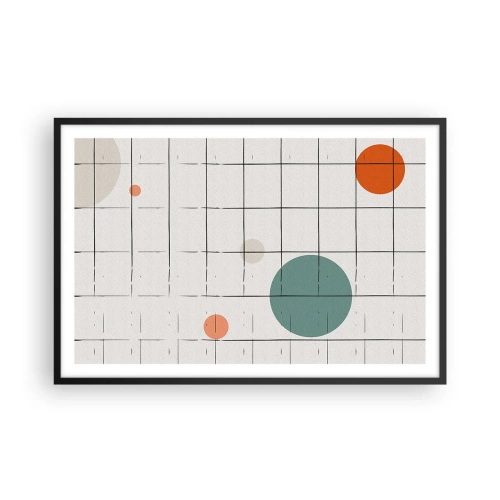 Poszter fehér keretben - Csapdába esve. Mi vagy ők? - 91x61 cm