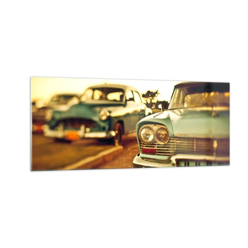 Üveg kép - Várunk és meglátjuk - 100x40 cm