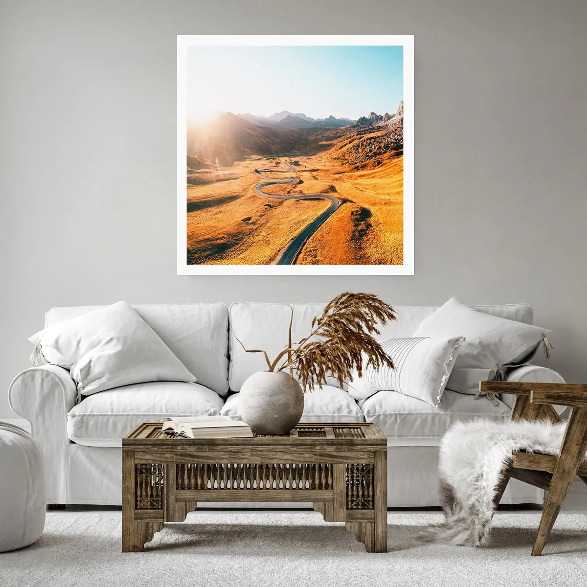 Poszter - Egy arany völgyben - 40x40 cm