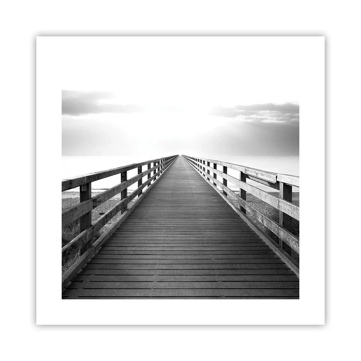 Poszter - A messzeségbe... - 40x40 cm