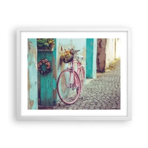 Poszter fekete keretben - Mindjárt visszajövök - 50x40 cm