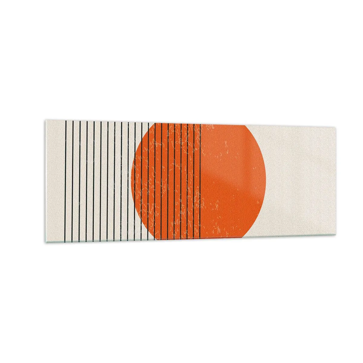 Üveg kép - Mindig a nap - 140x50 cm