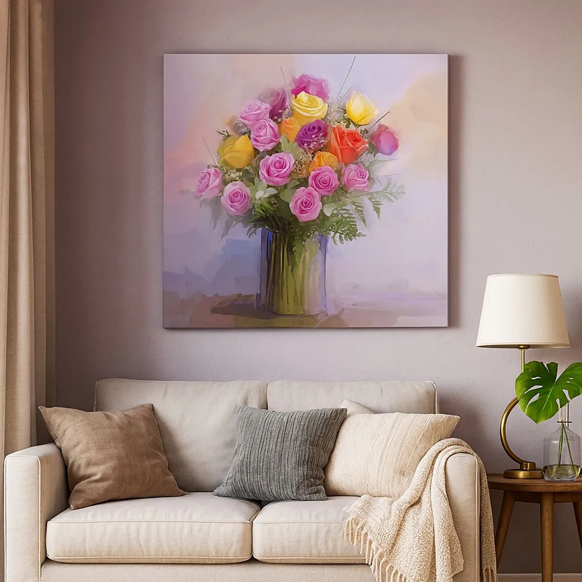 Vászonkép - Megtartott szépség - 30x30 cm