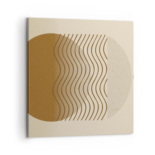 Vászonkép - A geometriai formák eredetéről - 60x60 cm