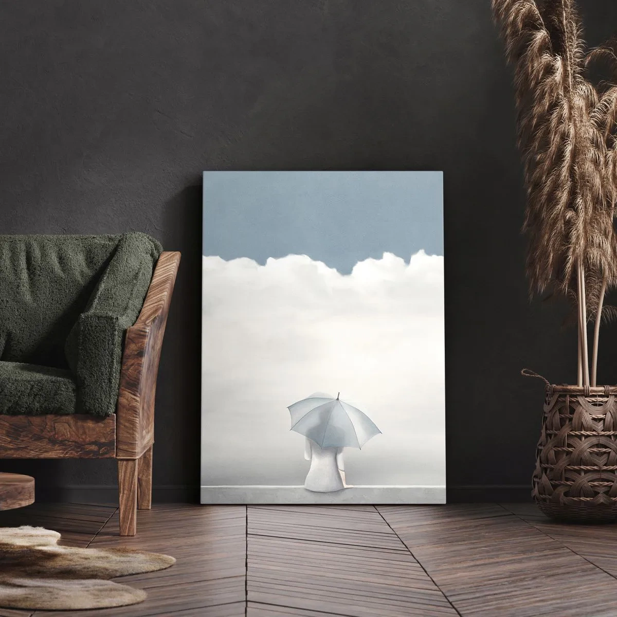 Vászonkép - A valóság és az álmok határán - 50x70 cm