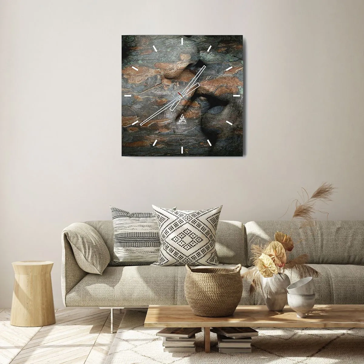 Falióra, Óra - Örökké együtt - 40x40 cm