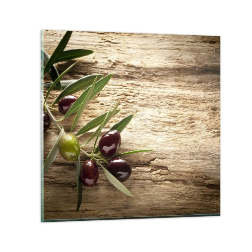 Üveg kép - Egyenesen a természetből - 30x30 cm