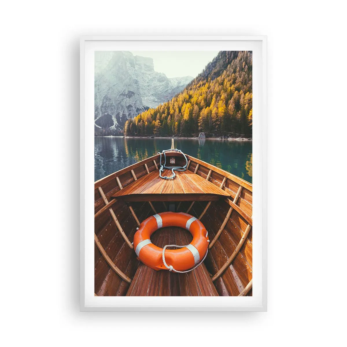 Poszter fekete keretben - Hegyi kirándulás - 61x91 cm