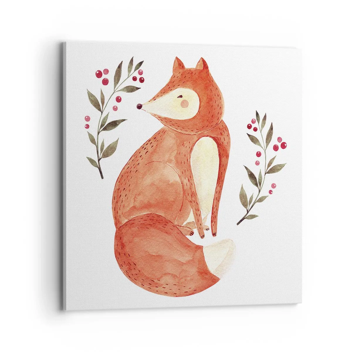 Vászonkép - Kis vörös hajú - 70x70 cm