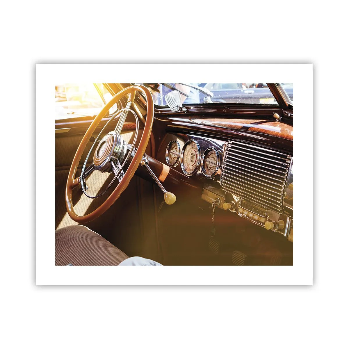 Poszter - Múlt luxusnak a fuvallata - 50x40 cm