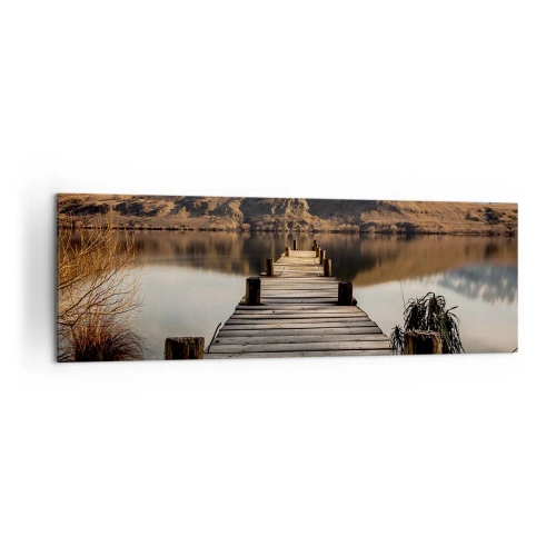 Vászonkép - Táj a csendben - 160x50 cm