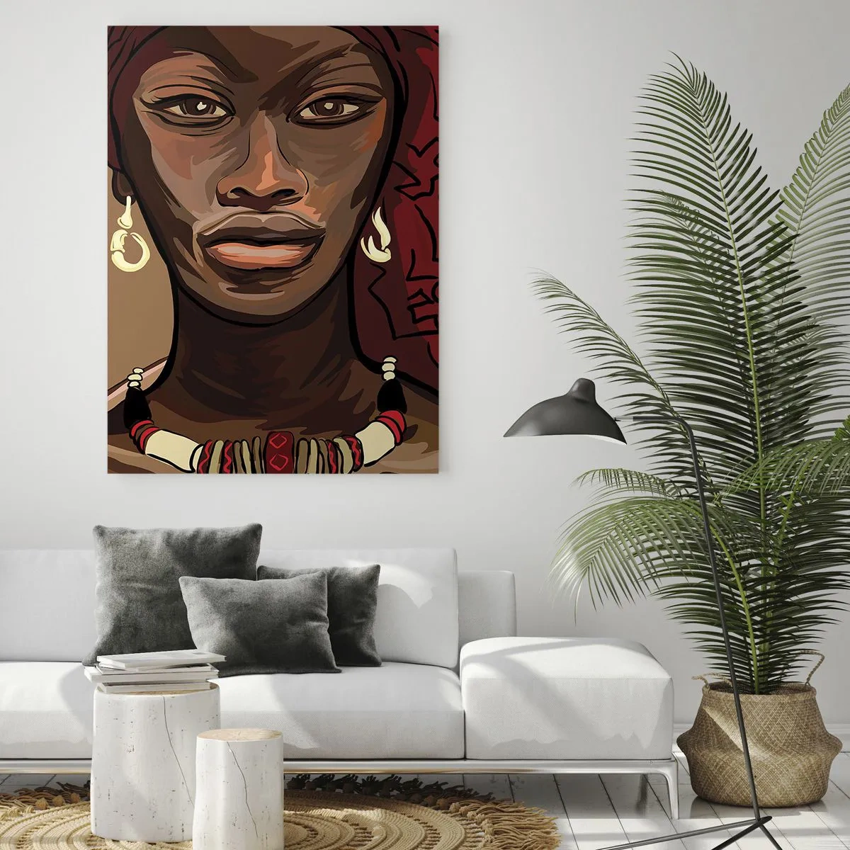 Üveg kép - Ébenfa Vénusz - 50x70 cm