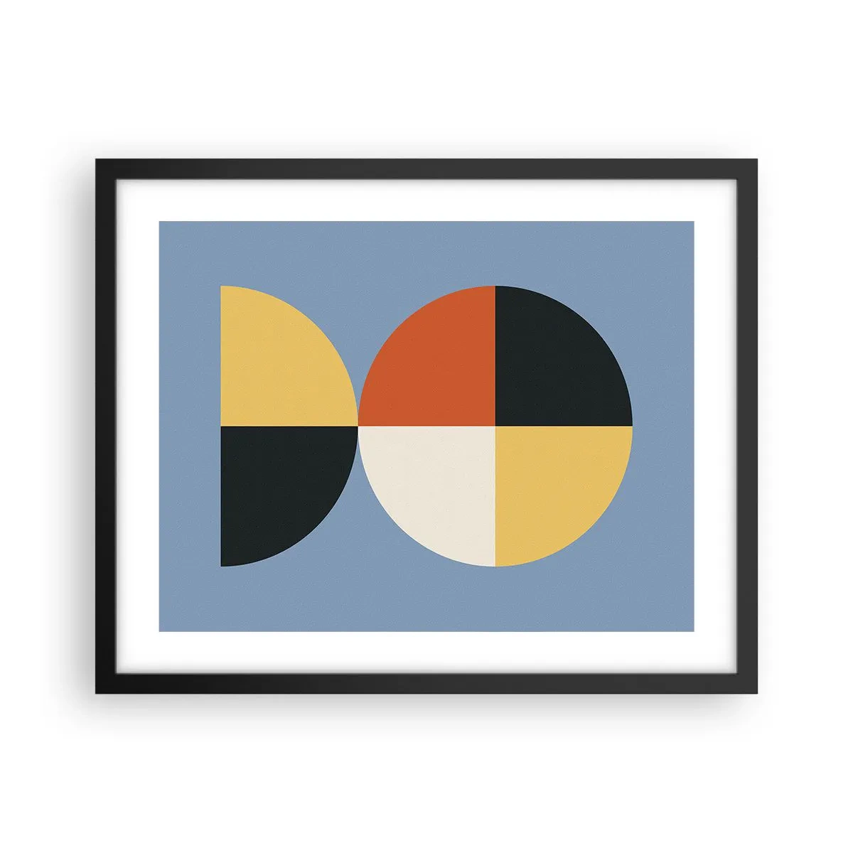 Poszter fehér keretben - Nézd és számolj - 50x40 cm