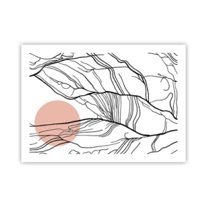 Poszter - Gallyak hálójában - 70x50 cm