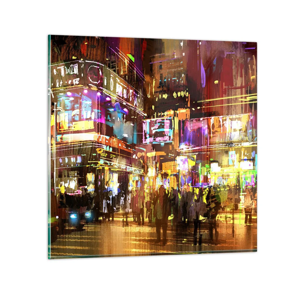 Üveg kép - A fény tengerében - 40x40 cm