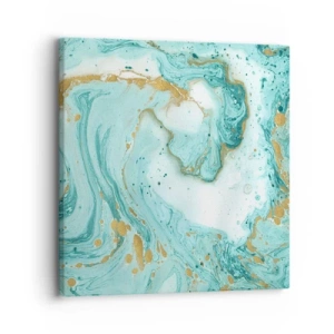 Vászonkép - Az Edo-korszak nagy hulláma alatt - 30x30 cm