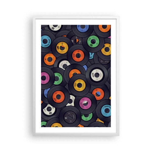 Poszter fekete keretben - A klasszika színei - 50x70 cm