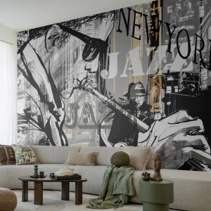 Fotótapéta Standard Eco - A New York ritmusában - New York, Zene, Dzsessz - 250x175 cm