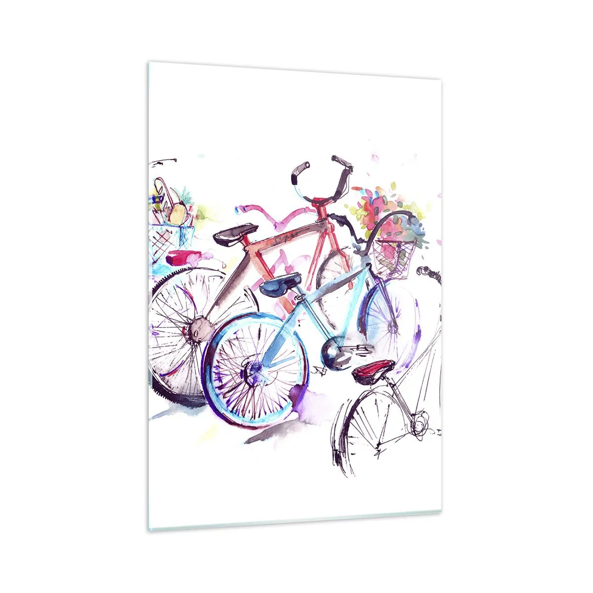 Üveg kép - Az Antymoto klub gyűlése - 50x70 cm