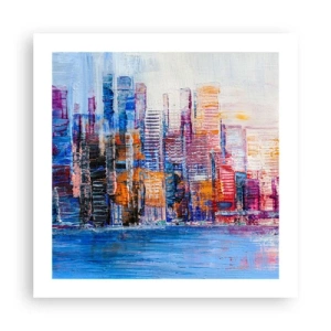 Poszter - Egy vidám metropolisz - 50x50 cm