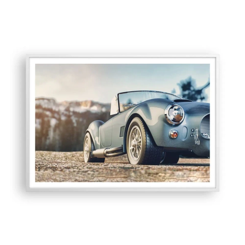 Poszter fekete keretben - Mert a stílus számít - 100x70 cm