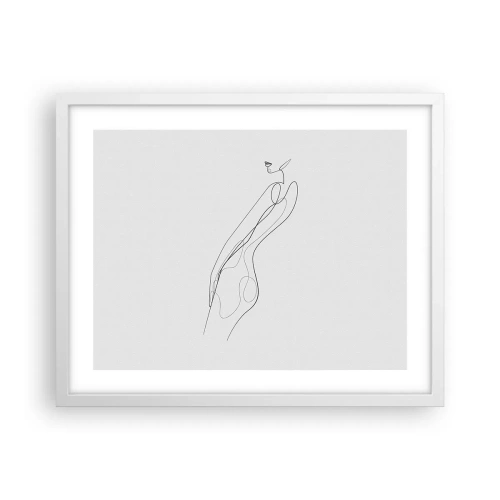 Poszter fekete keretben - Csak egy ígéret - 50x40 cm