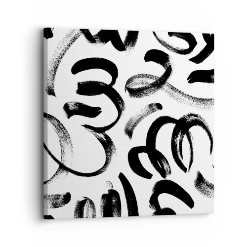 Vászonkép - Feketén-fehéren - 30x30 cm