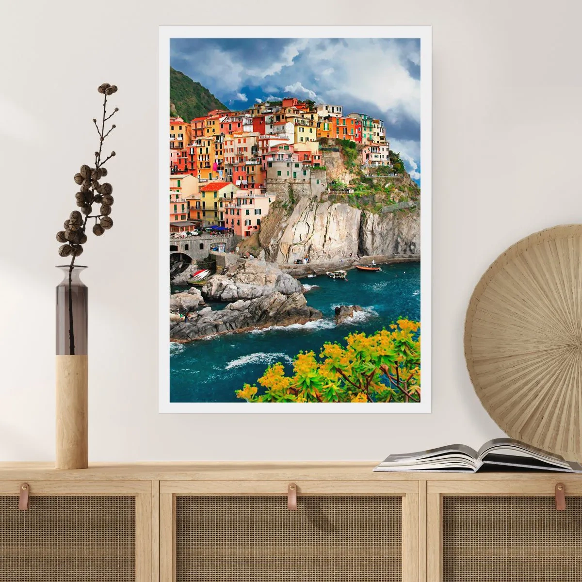 Poszter - Egy csoport a sziklákra simulva - 50x70 cm