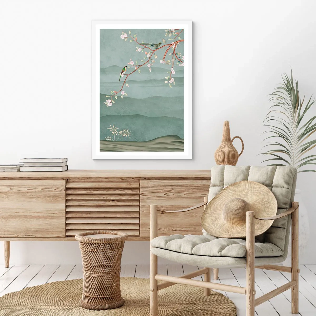 Poszter fekete keretben - Tavasz, ah, te vagy az - 70x100 cm