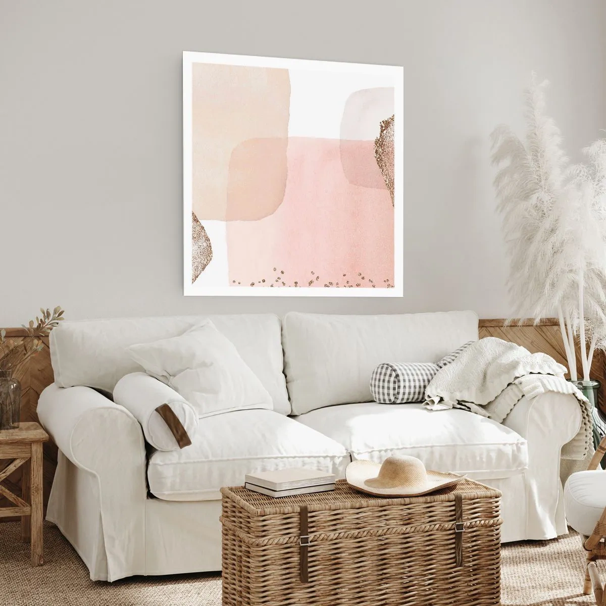 Poszter - Egy pillantás a színeken keresztül - 60x60 cm