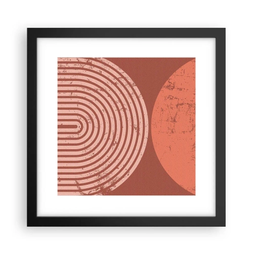 Poszter fehér keretben - Szoros kapcsolat - 30x30 cm