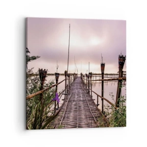 Vászonkép - Nyugalom és csend Ázsiában - 70x70 cm