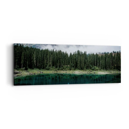 Vászonkép - Csitt, csit, ne zavard fel az állóvizet... - 90x30 cm