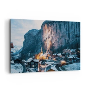 Vászonkép - A tél ragyogó szelleme - 120x80 cm