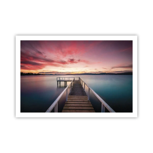 Poszter - Az este szelíd lángja - 91x61 cm