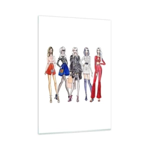Üveg kép - Every week Fashion Week - 80x120 cm