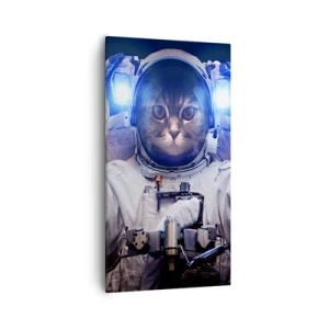 Vászonkép - Houston, baj van - 55x100 cm