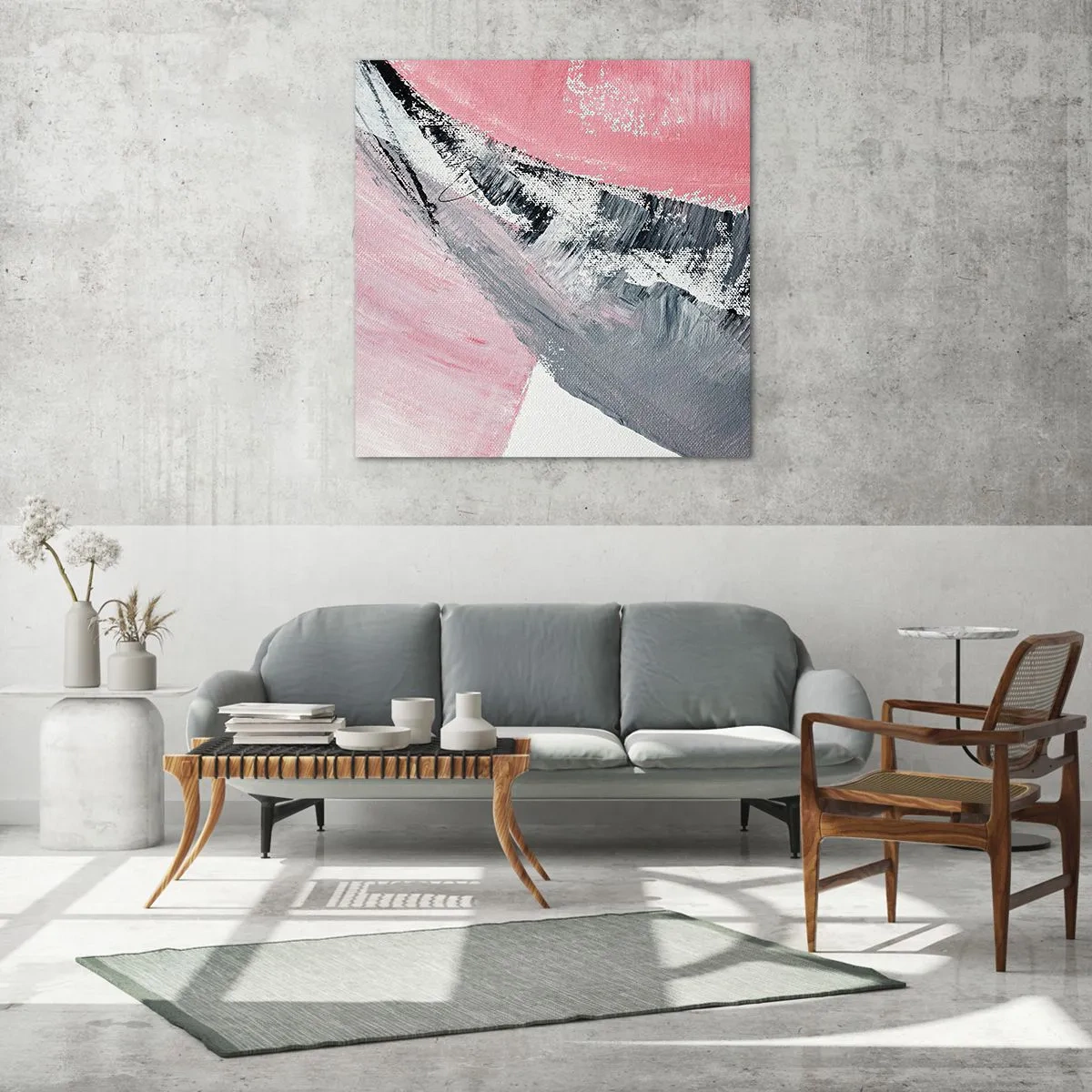 Üveg kép - Hozzáillő kompozíció - 60x60 cm