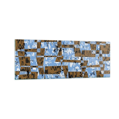 Üveg kép - Nem népies kivágás - 140x50 cm